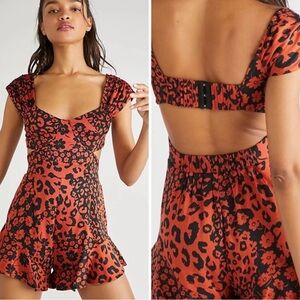 Free People NWT cutout romper